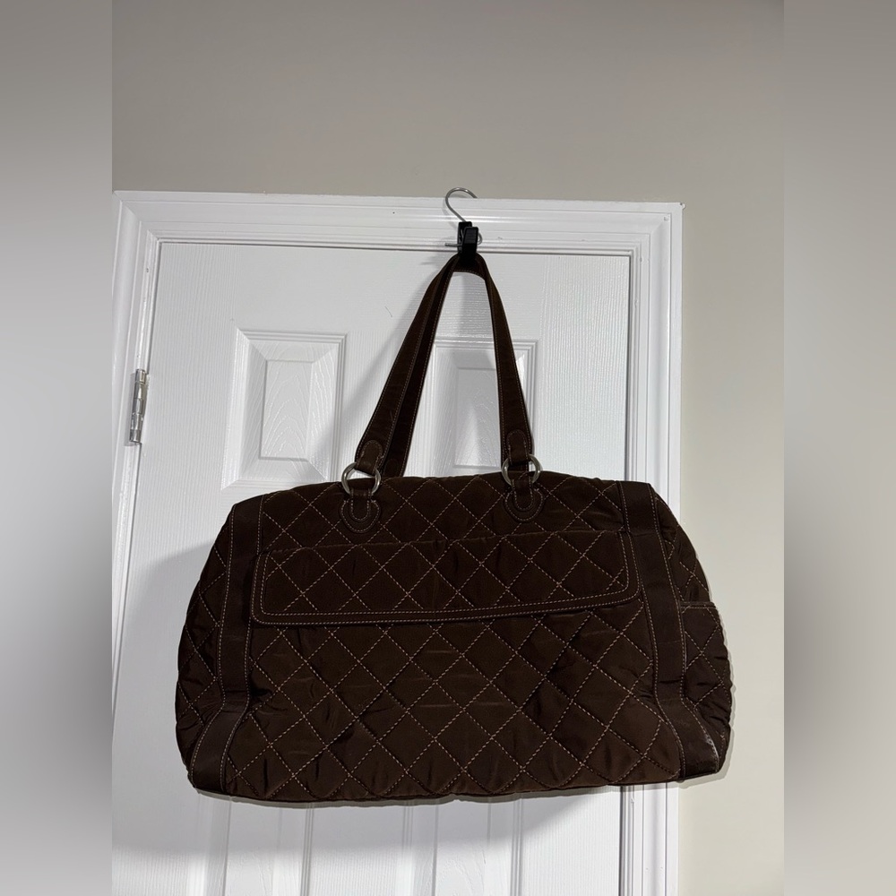 Vera Bradley Espresso Overnight/Gym Bag